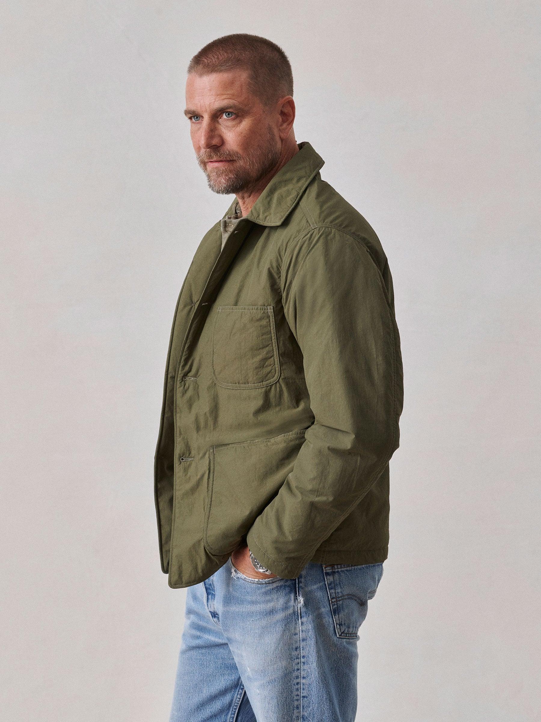Ranger Green Shell Cloth Insulated Explorer Jacket Product Image