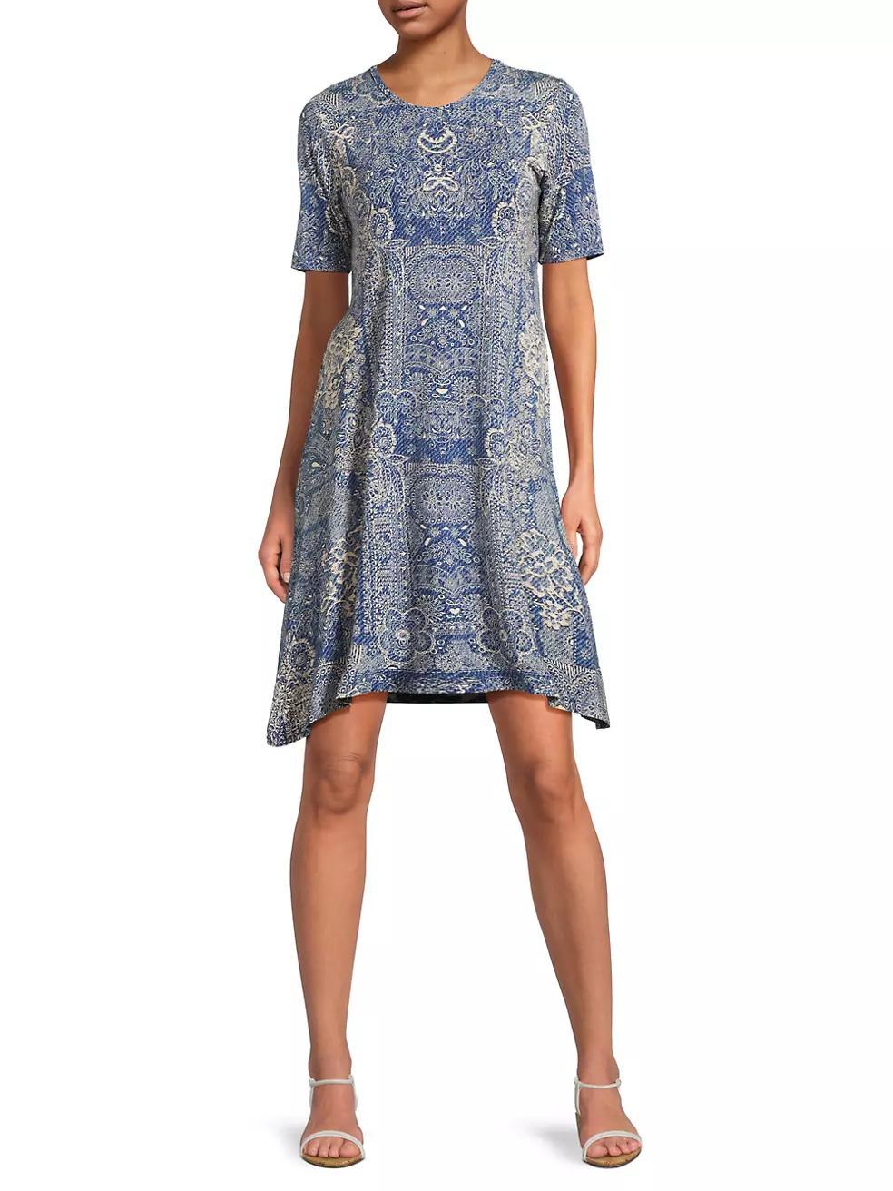 The Janie Favorite Paisley Knee-Length Dress Product Image