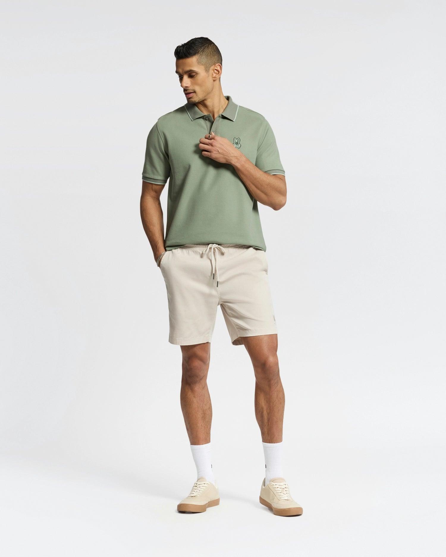 MENS NEW CASTLE PIQUE POLO - B6K487F200 Product Image