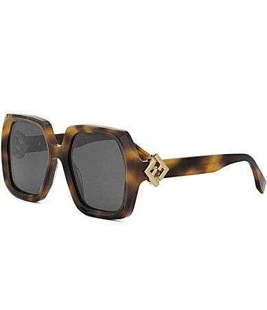 Womens FF Diamond 53MM Square Sunglasses Product Image