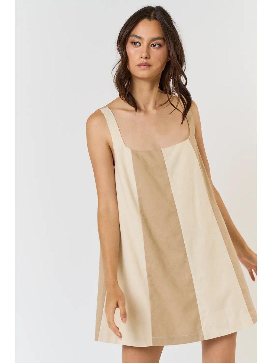 Coastal Charm Linen Dress Product Image