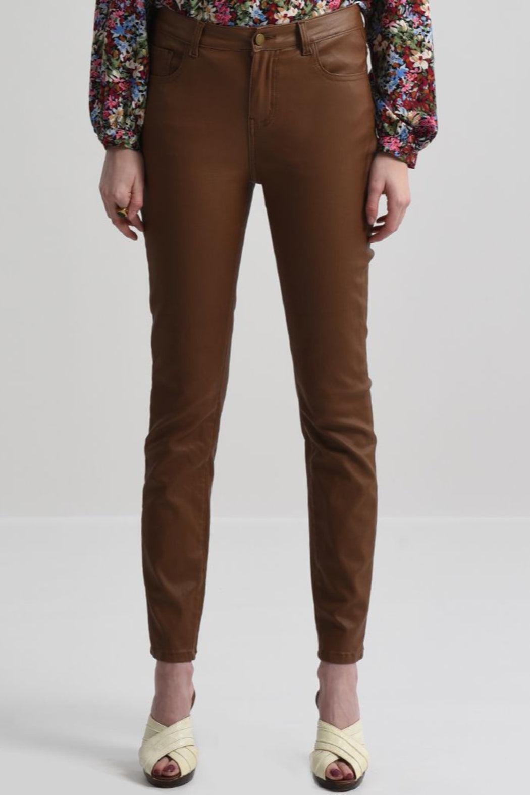 FAUX LEATHER PANTS Female Product Image