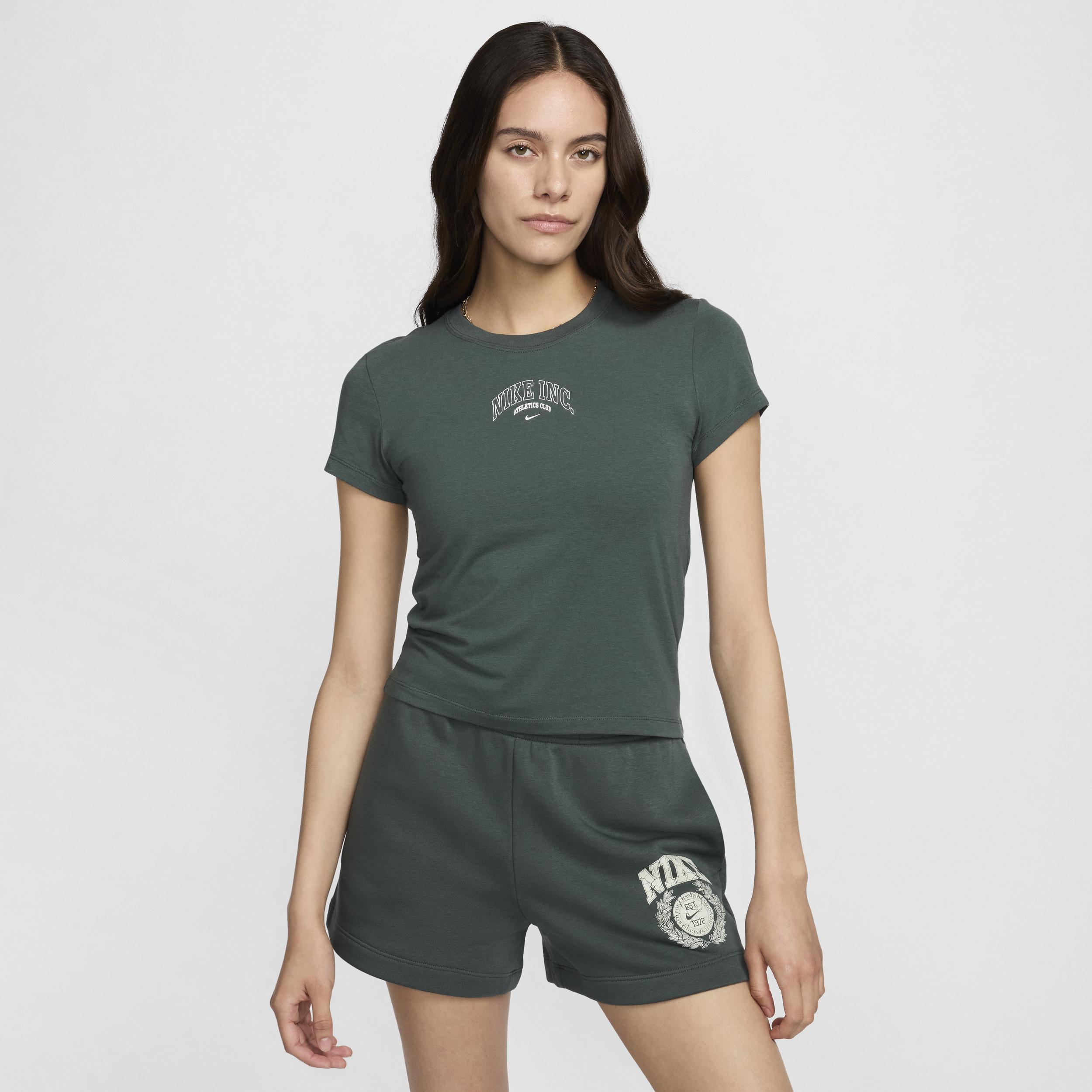 Nike Sportswear Chill Knit Women's Cropped T-Shirt Product Image