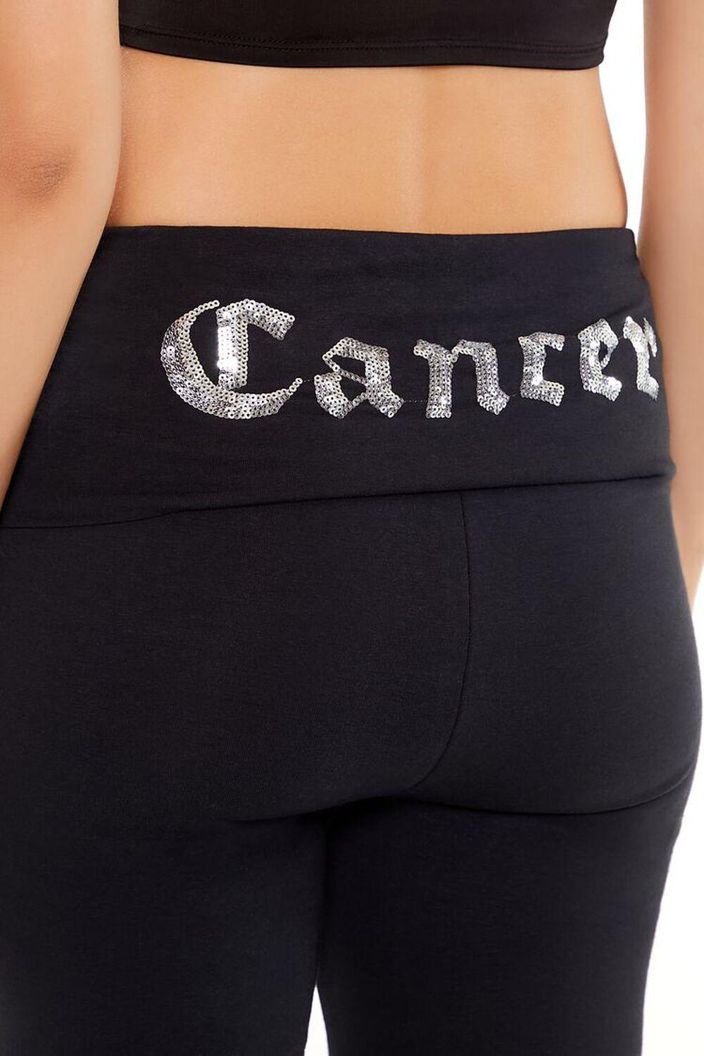Sequin Cancer Flare Leggings | Forever 21 Product Image