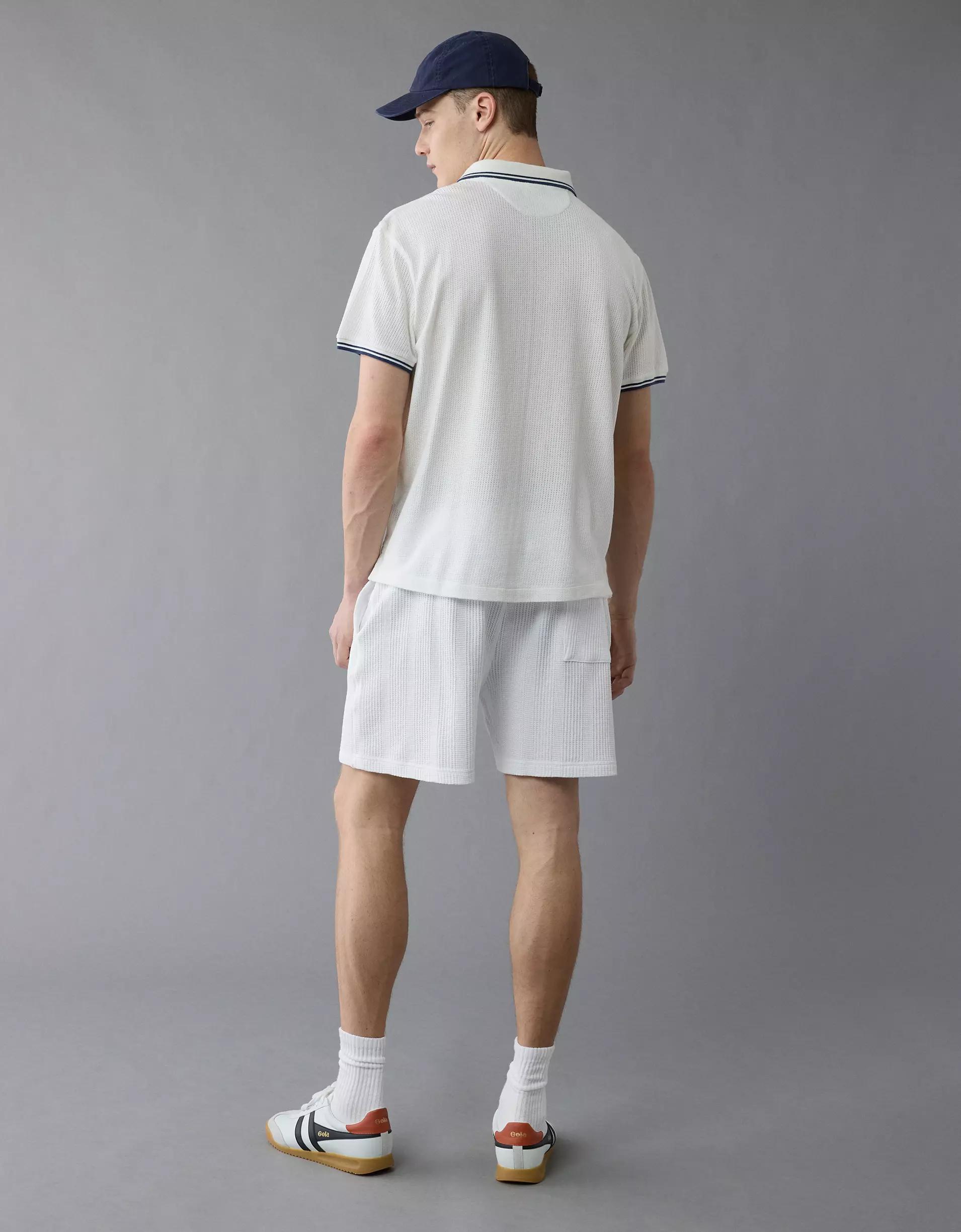 AE 24/7 Mesh Polo Shirt Product Image