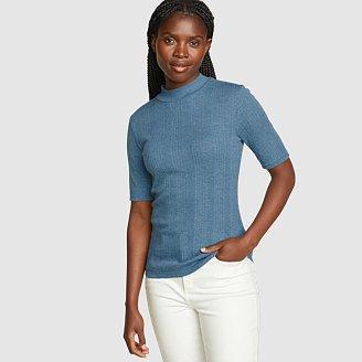 Women's Riverbend Ribbed Short-Sleeve T-Shirt Product Image