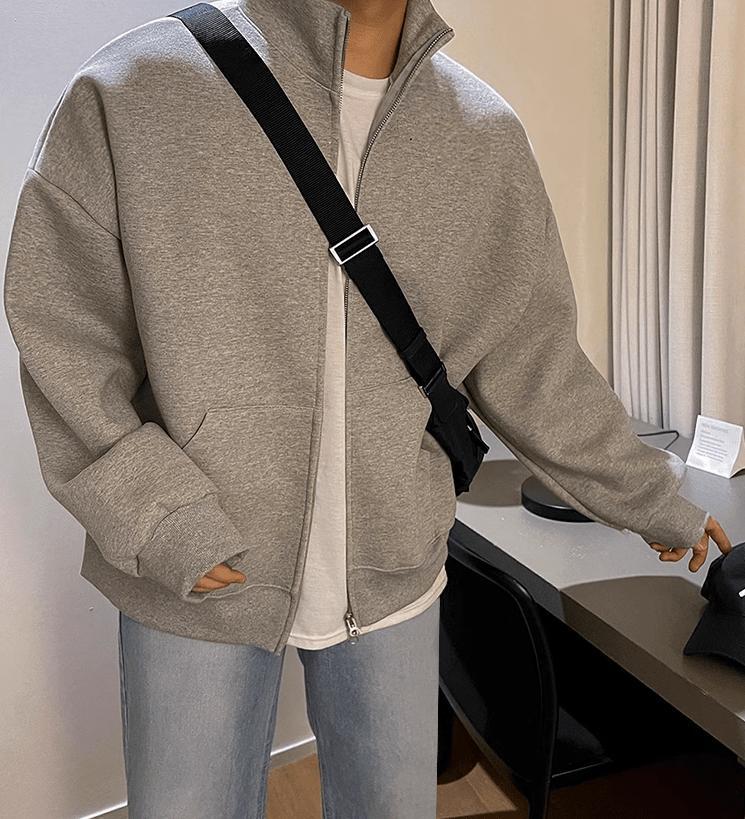 RT No. 9746 FULL ZIP-UP SWEATER Product Image