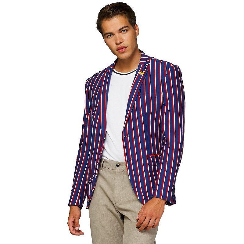 Men's OppoSuits Modern-Fit Novelty Summer Blazer, Size: 48 - Regular, Sports Jersey Product Image