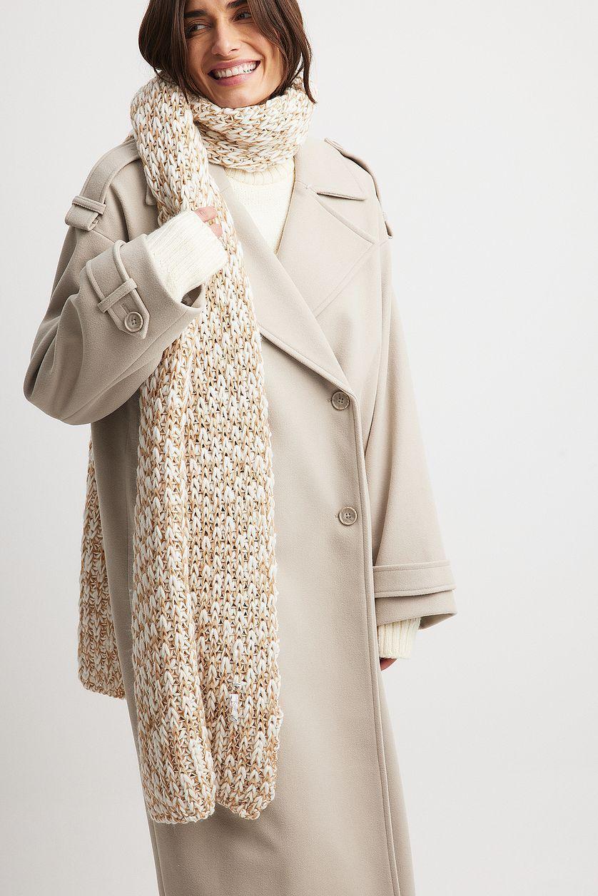 Chunky Knitted Scarf Product Image