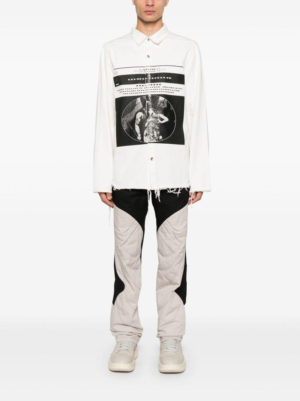 logo-print outershirt Product Image