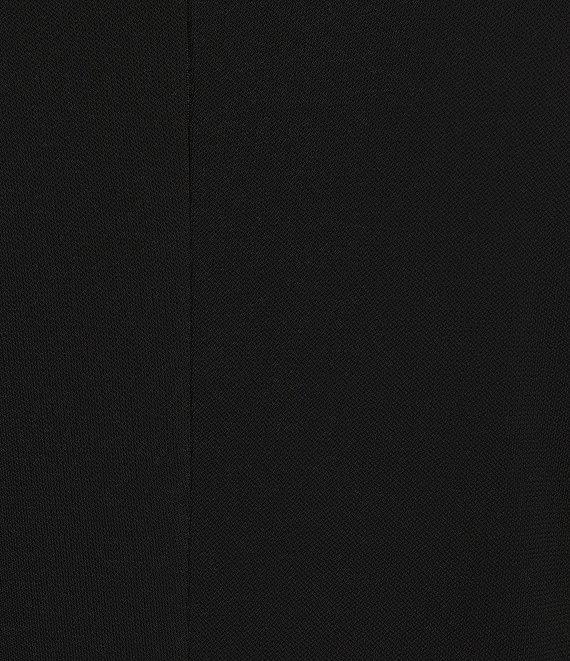 Antonio Melani Harper Matte Jersey Mock Neck Dropped Cap Sleeve Midi Sheath Dress Product Image