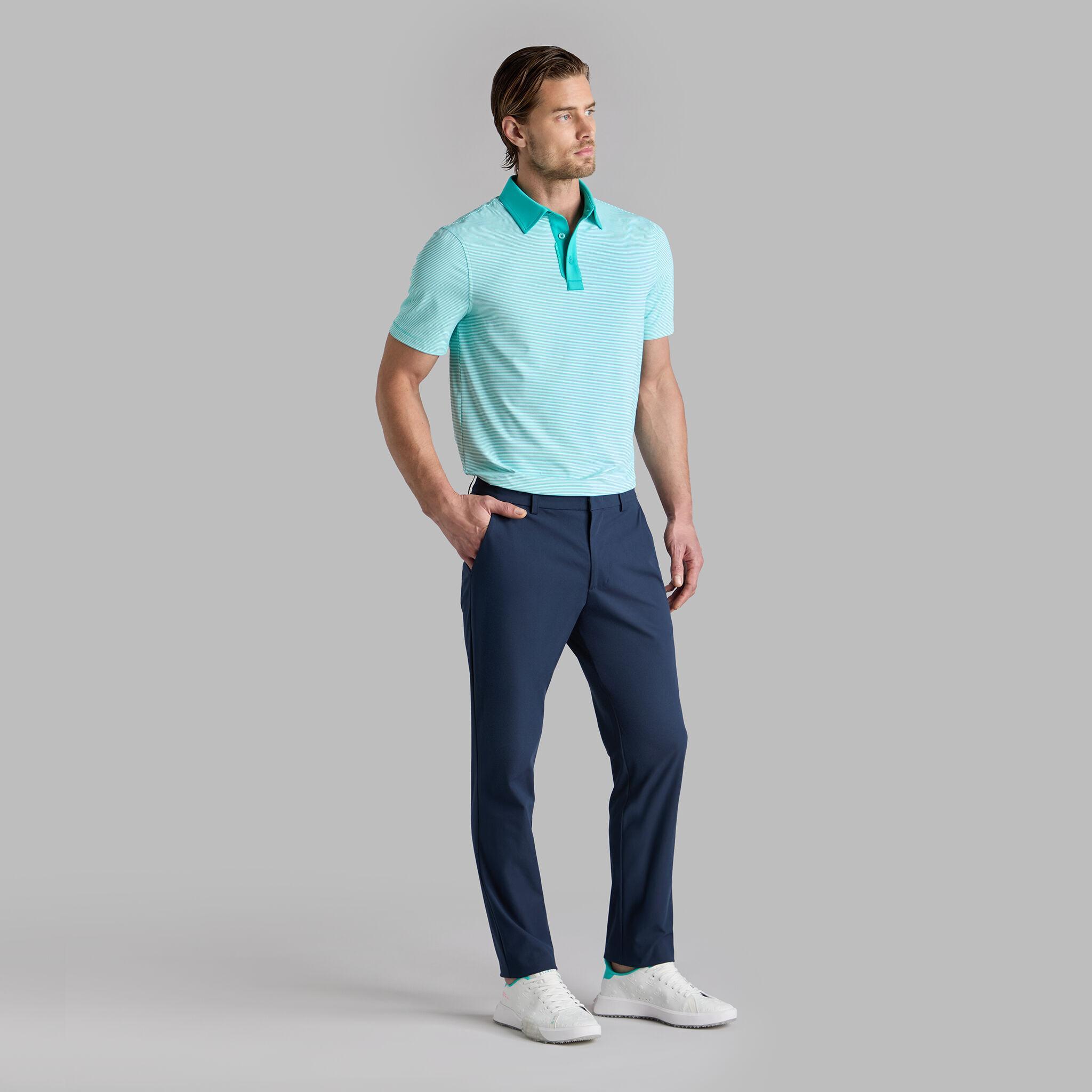 FEEDER STRIPE FINE TECH JERSEY POLO Product Image