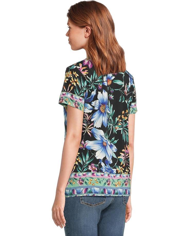 The Janie Favorite 3/4 Sleeve Crew Neck Tee Product Image