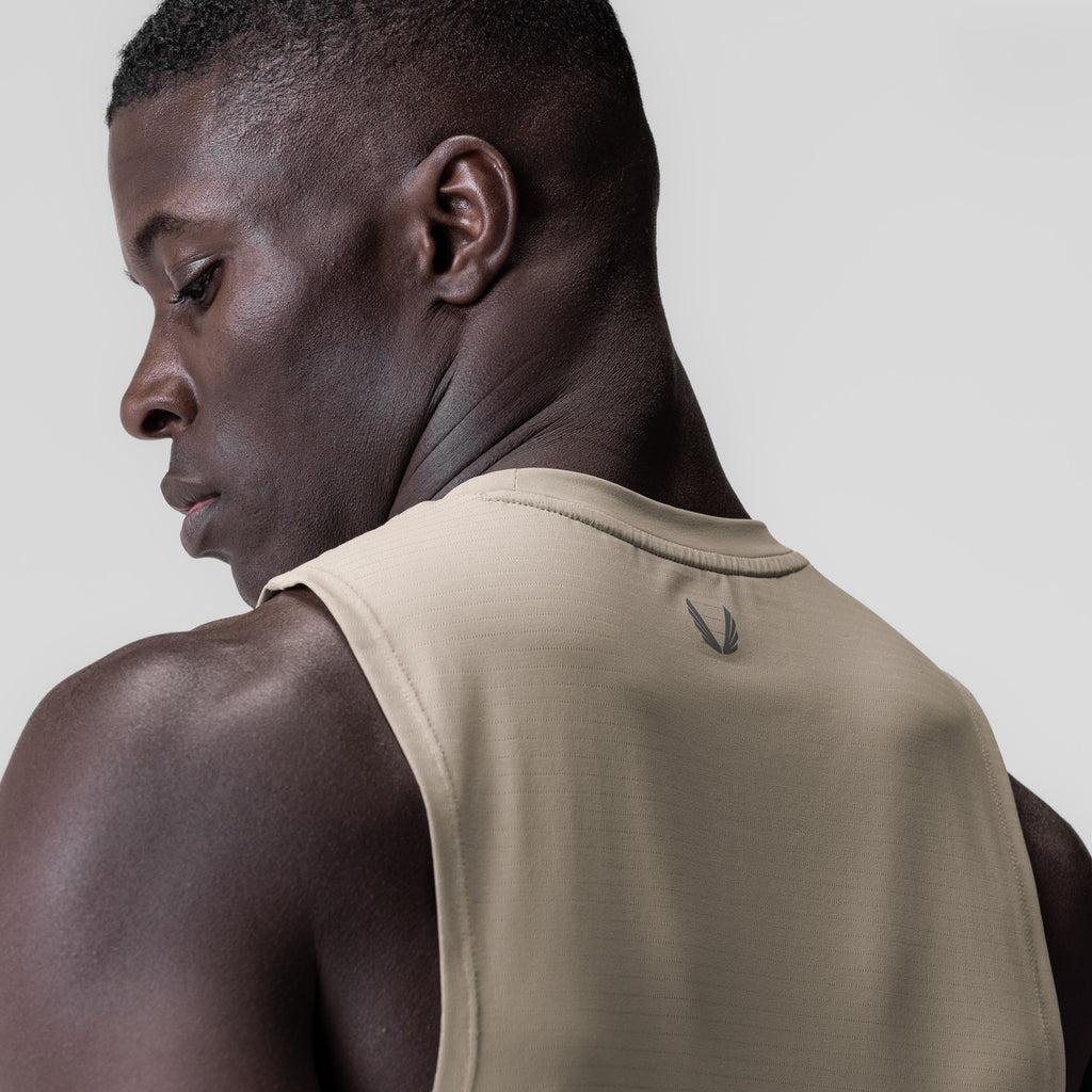 0837. 3D-Lite® 2.0 Lycra® Muscle Tank - Slate Grey "RP" Product Image