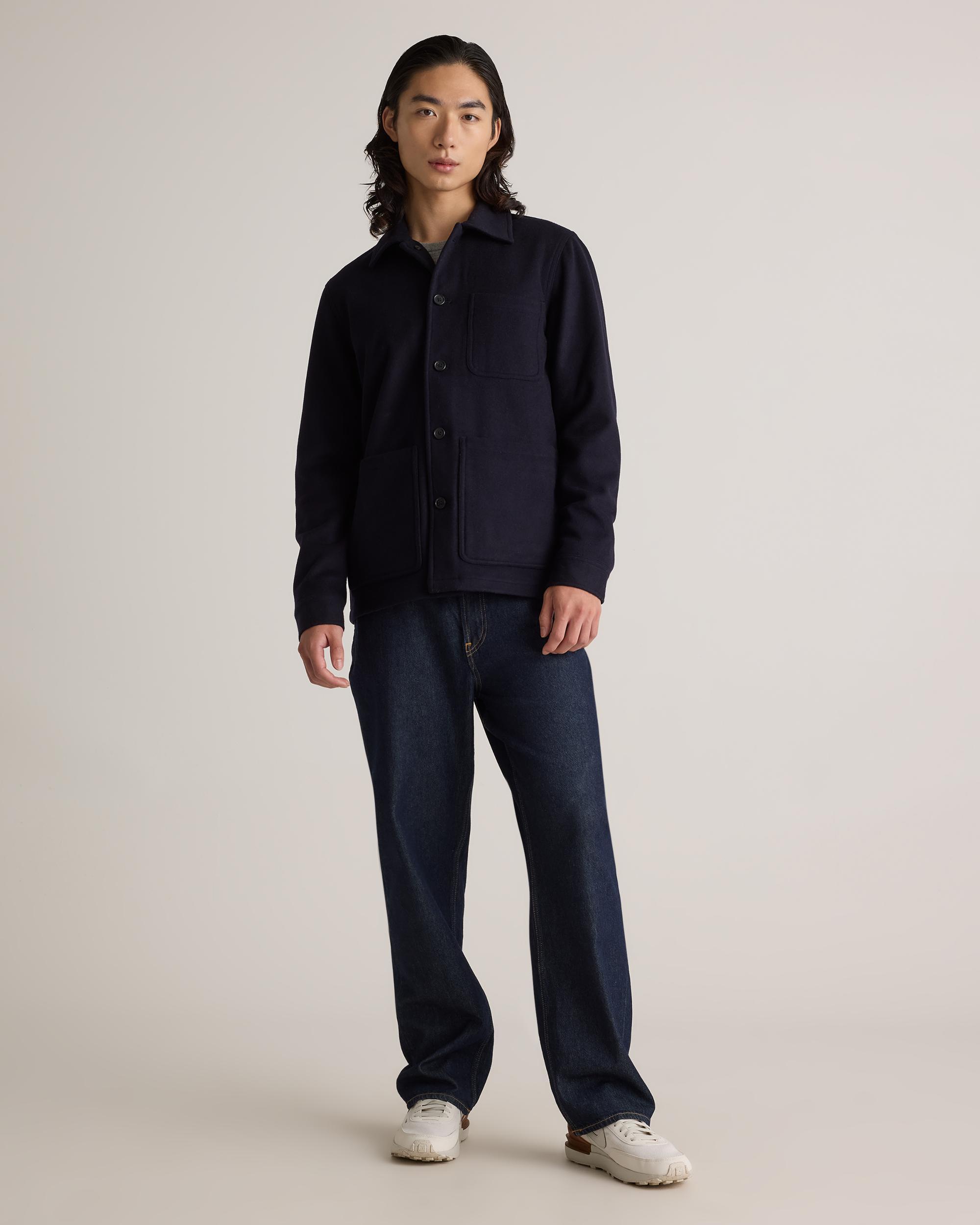 Quince | Men's Italian Wool Chore Jacket Size XL, Wool/Nylon Product Image