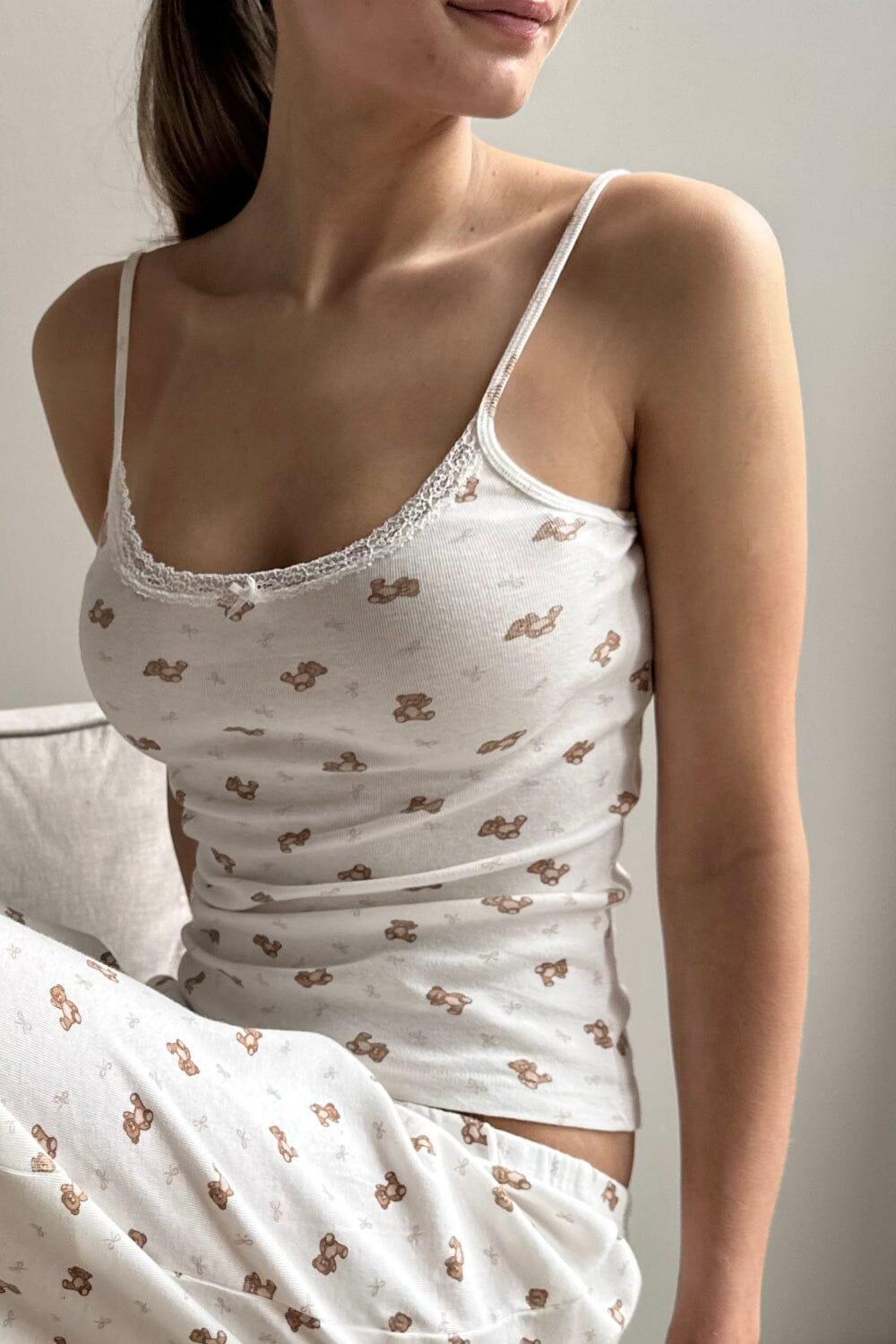 Teddy Lace Tank Product Image