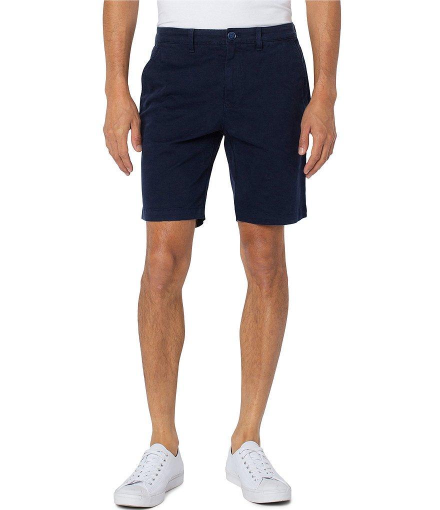 Liverpool Los Angeles Modern-Fit 9.5#double; Inseam Twill Shorts Product Image
