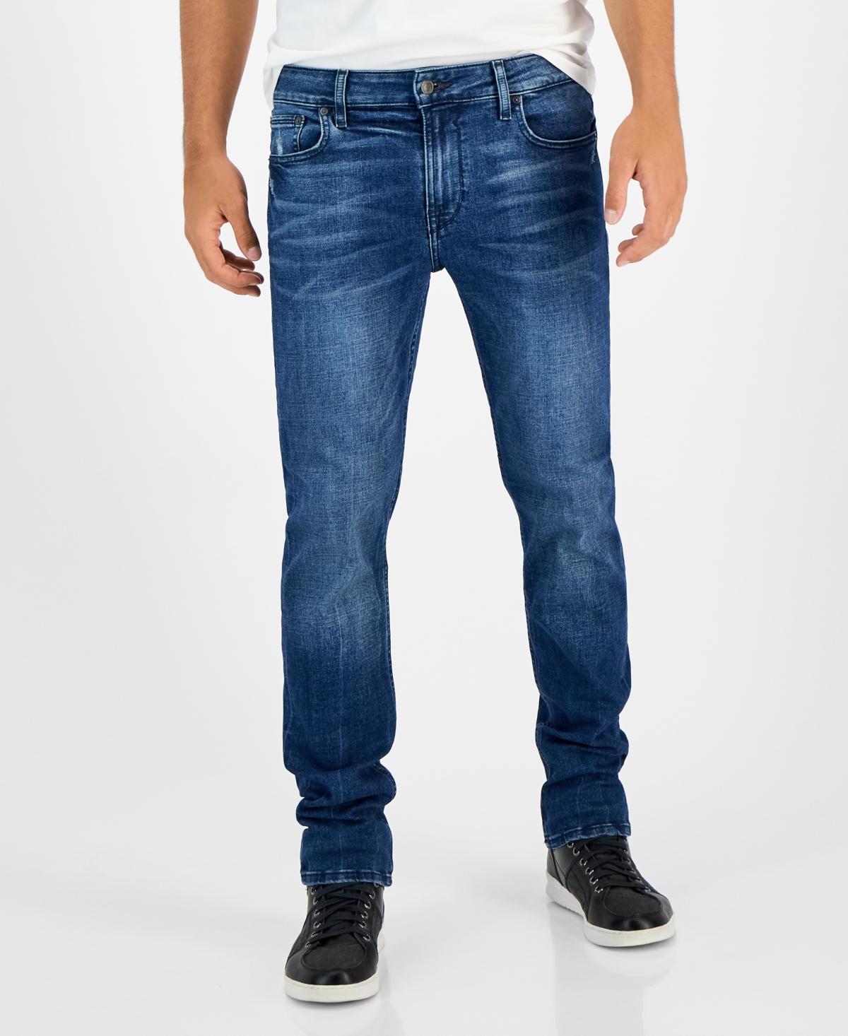 Guess Slim Fit Straight Leg Jeans Product Image