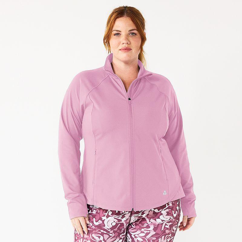 Plus Size Tek Gear® Ultrastretch Performance Jacket, Women's, Size: 4XL, Black Product Image