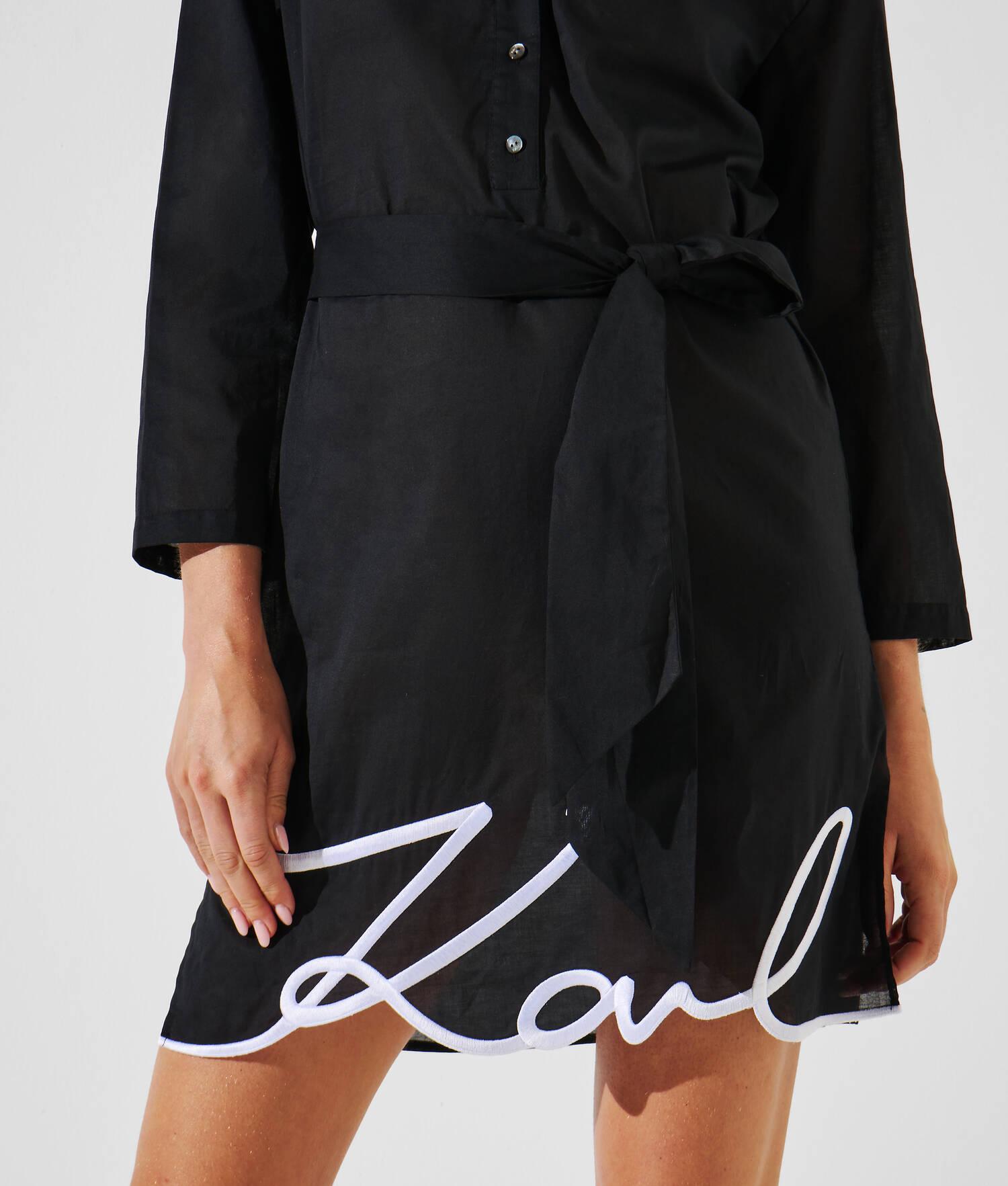 K/SIGNATURE BEACH SHIRT DRESS Product Image