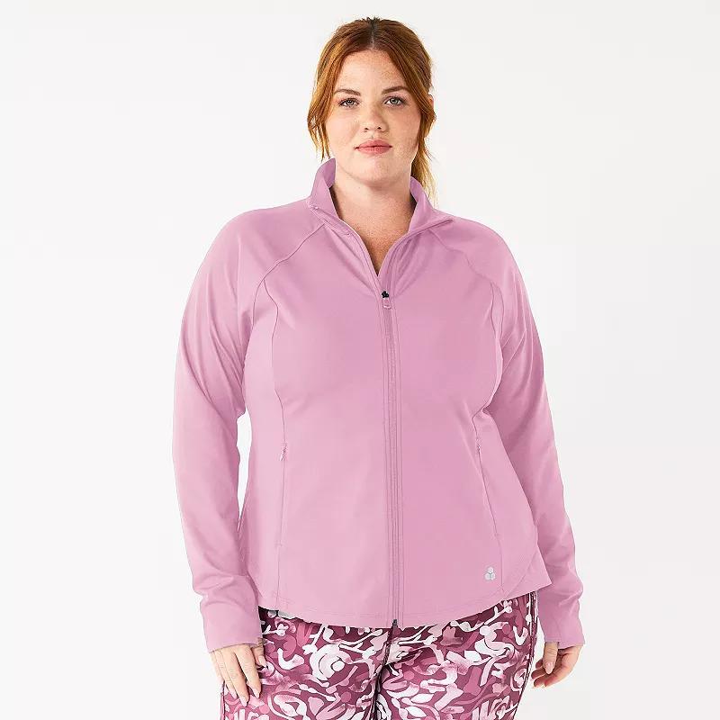 Plus Size Tek Gear® Ultrastretch Performance Jacket, Women's, Size: 4XL, Black Product Image