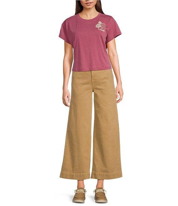 Ariat Ultra High Rise Countryside Wide Leg Crop Jeans Product Image