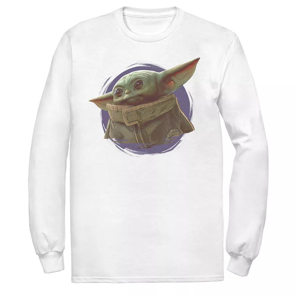 Men's Star Wars The Mandalorian The Child Crewneck Tee, Size: Small, Black Product Image