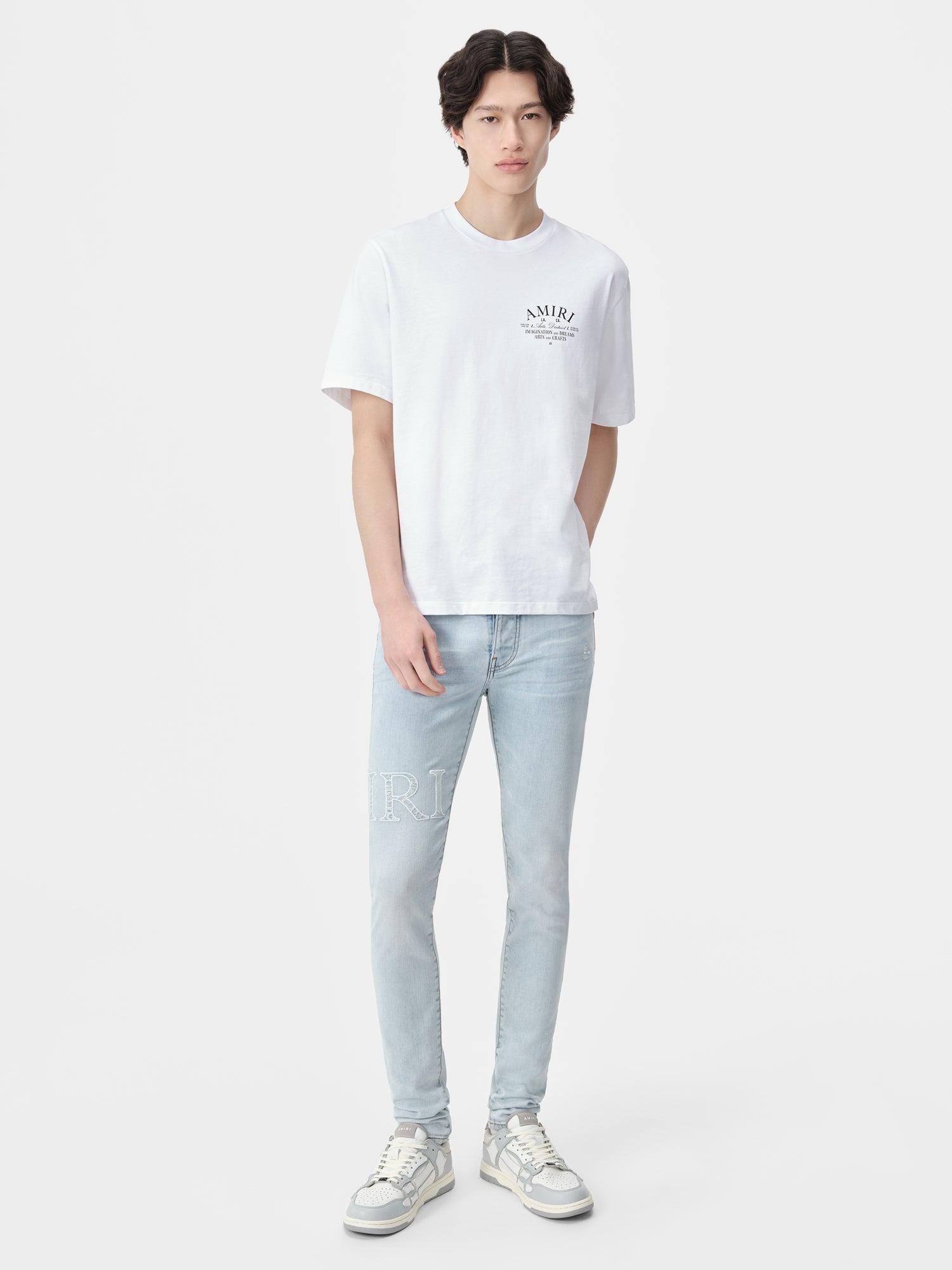 BANDANA JACQUARD LOGO JEAN - Sky Indigo Male Product Image