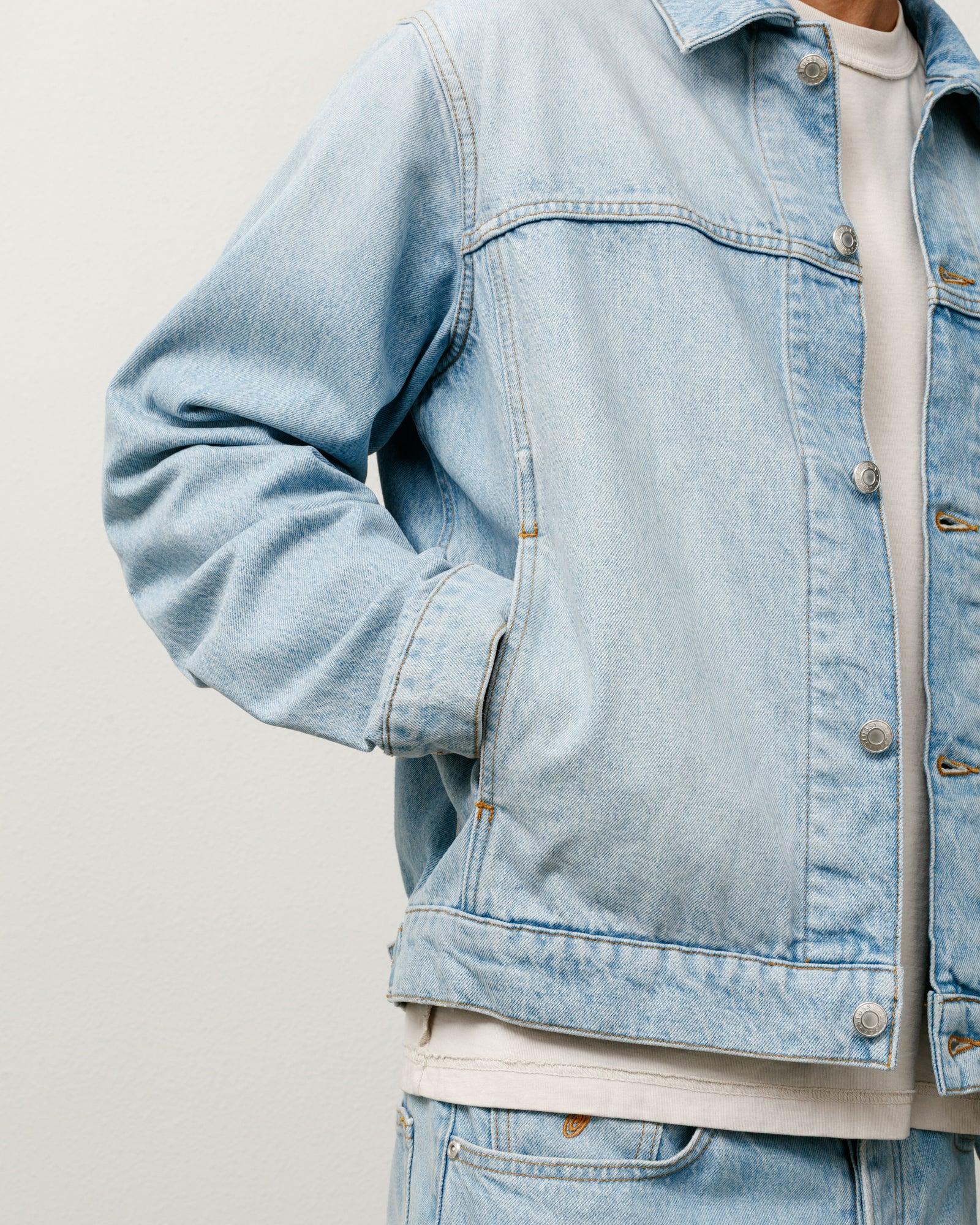 TRUCKER JACKET DENIM Male Product Image