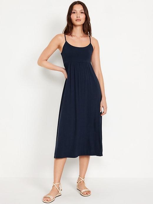Fit & Flare Cami Midi Dress Product Image