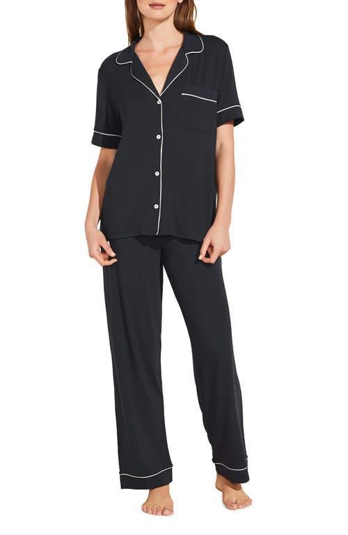 Eberjey Gisele Short Sleeve Long Pant Pajama Set Product Image