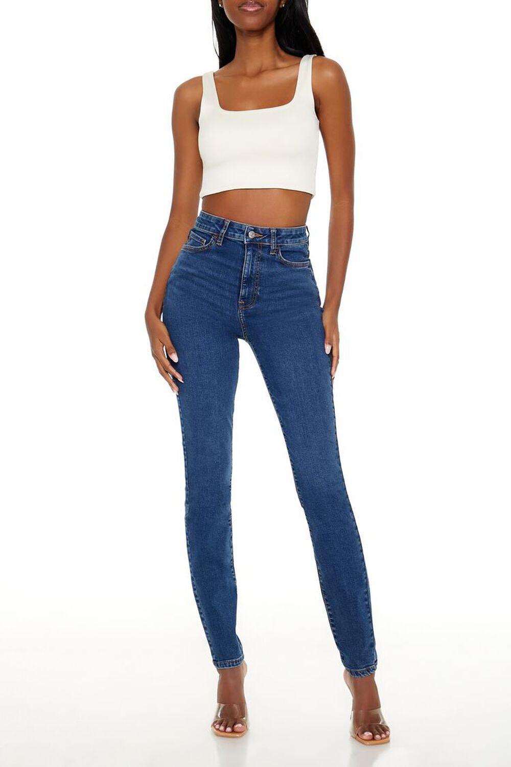 High-Rise Skinny Jeans | Forever 21 Product Image
