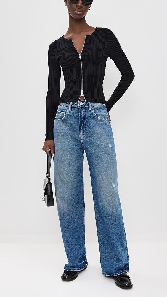 ICON DENIM LA Poppy Wide Leg Jeans | Shopbop Product Image