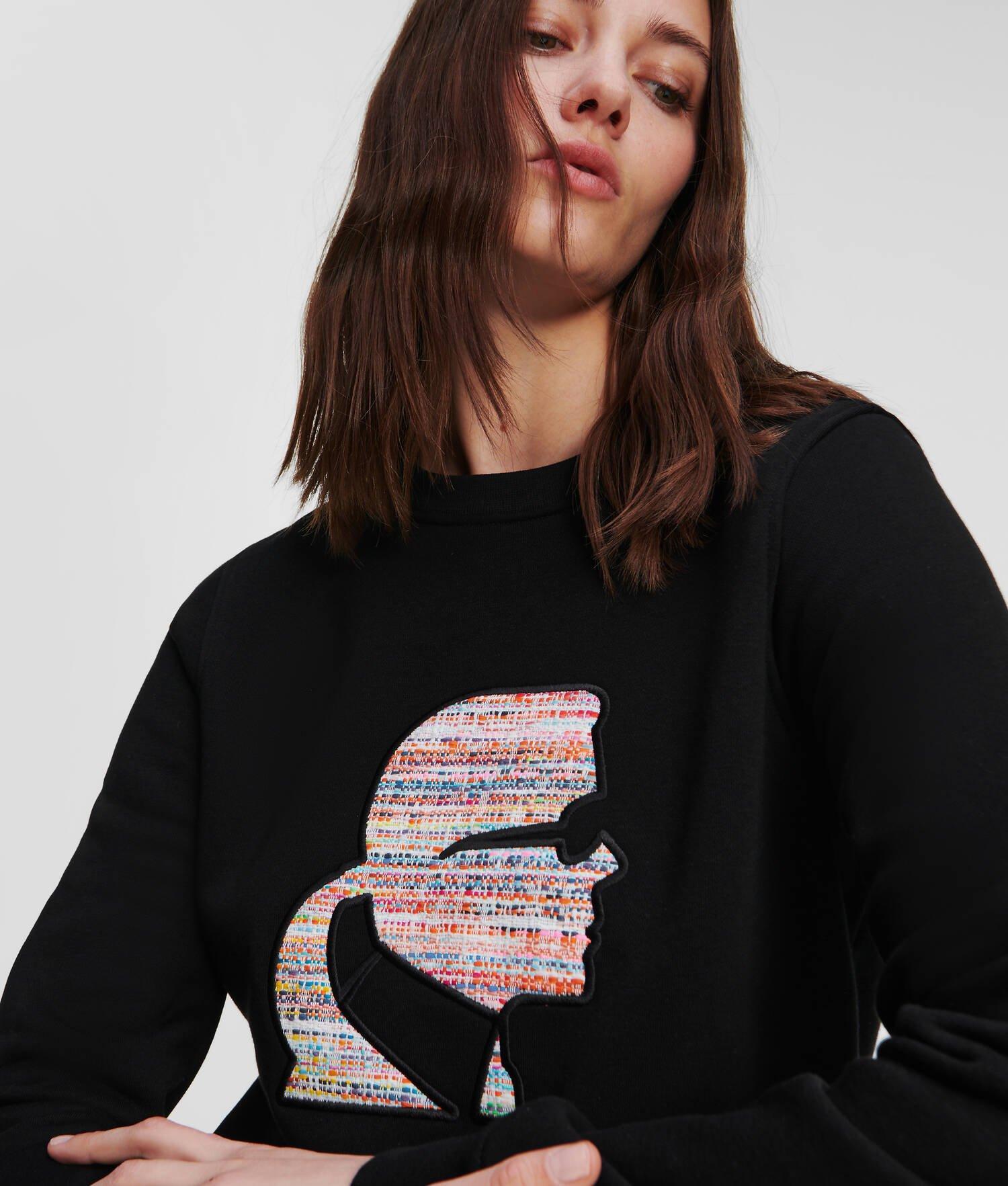 BOUCLÉ KARL PROFILE SWEATSHIRT Product Image