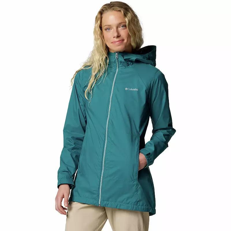 Women's Columbia Switchback II Omni-SHIELD™ Lined Long Jacket, Size: XXL, Safari Product Image
