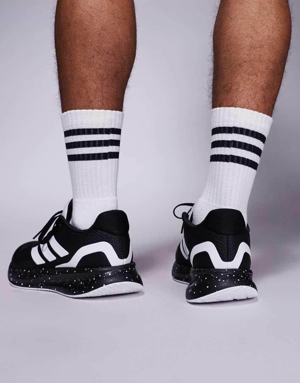 adidas Performance Runfalcon 5 sneakers in black Product Image