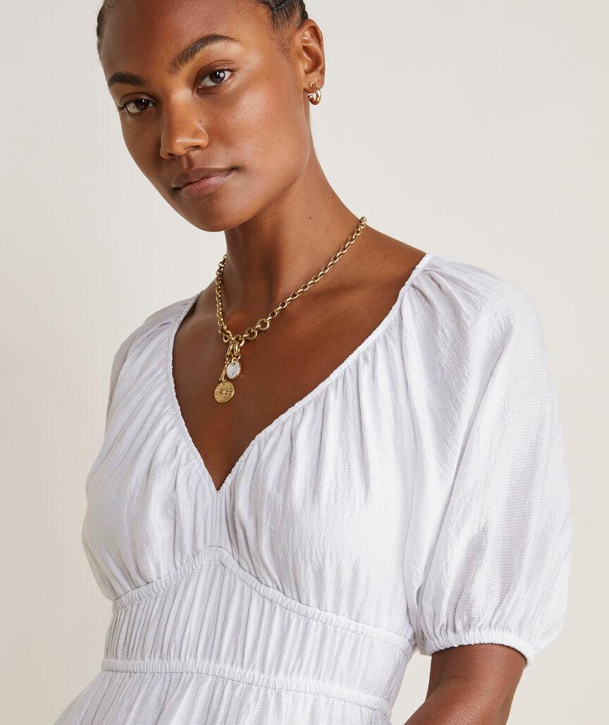 Marina Puff-Sleeve Mini Dress Product Image