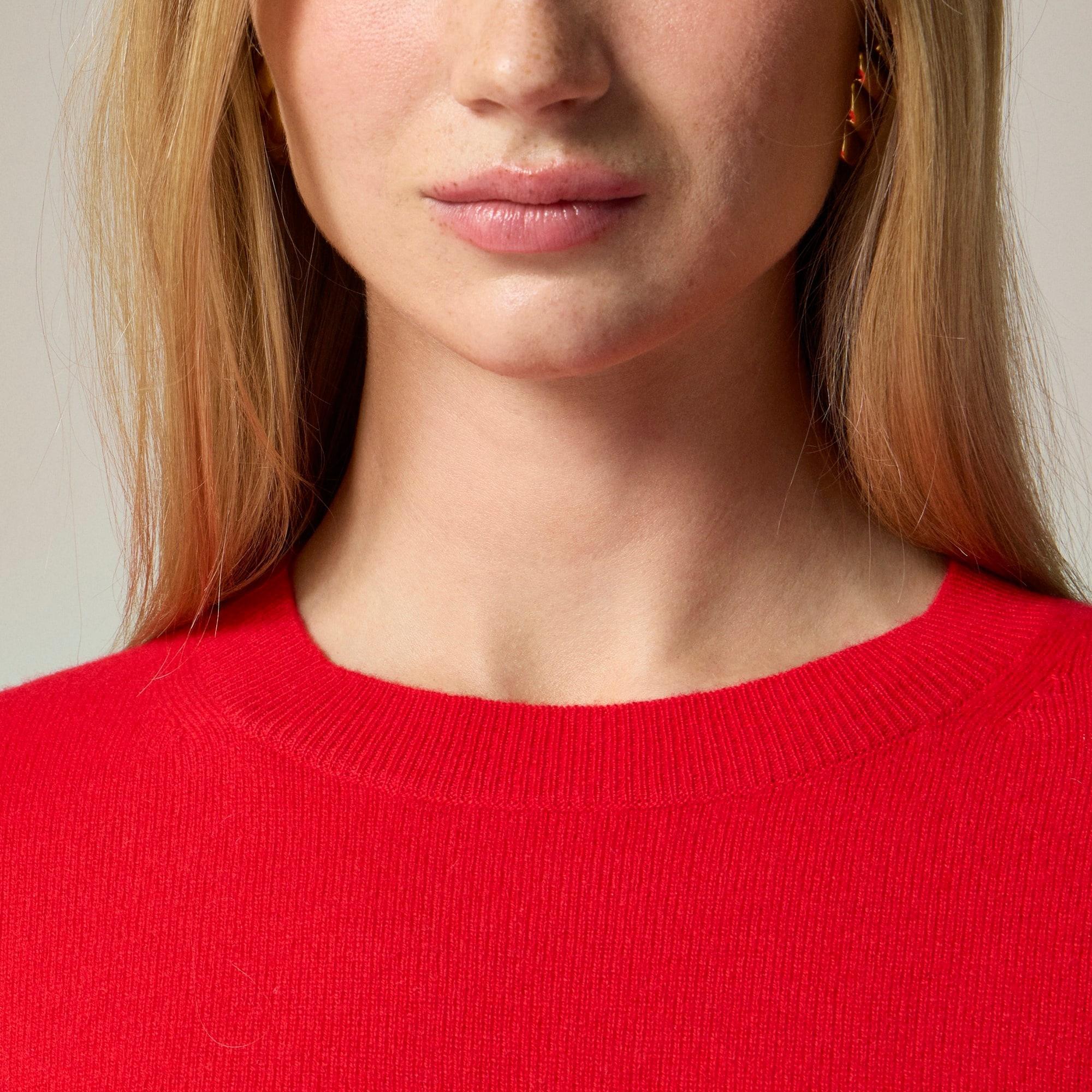Cashmere classic-fit crewneck sweater Product Image