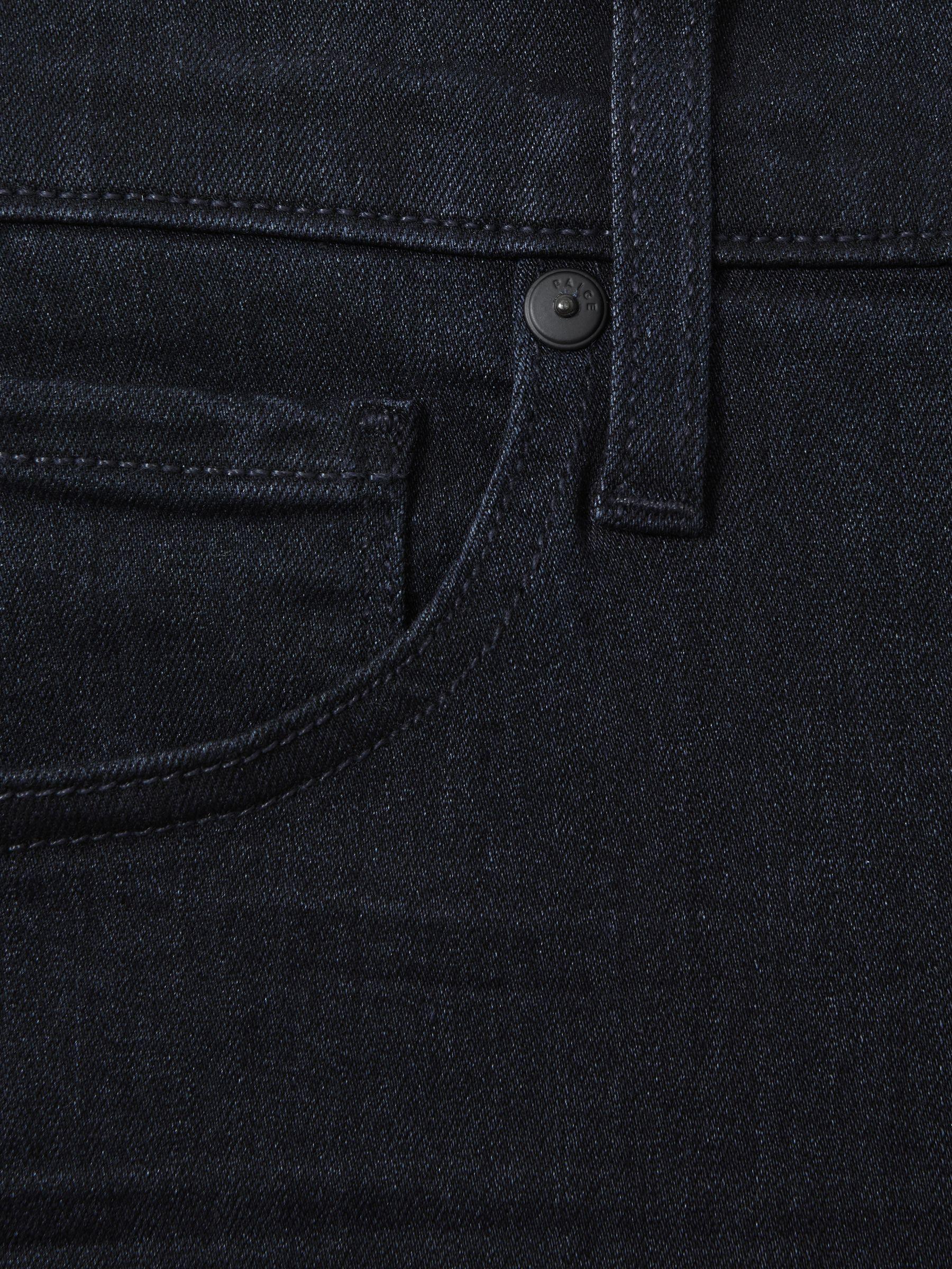 Paige Russ Blue Straight Leg Jeans in Russ Blue Product Image