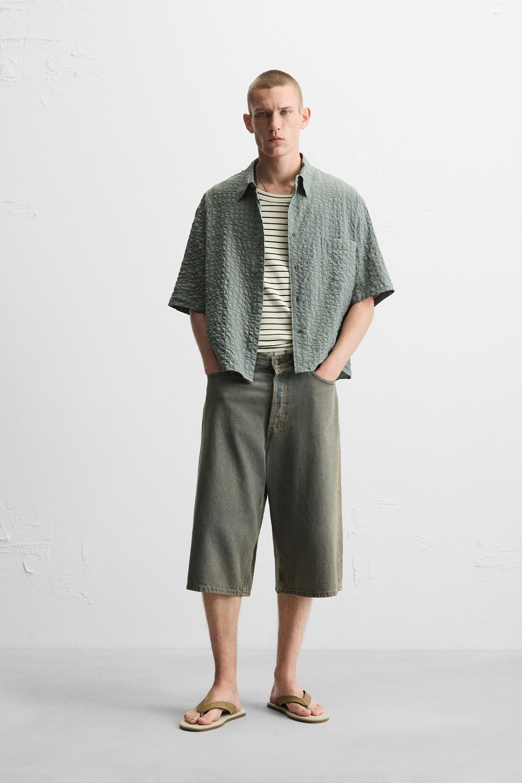 SEERSUCKER PLAID SHIRT Product Image