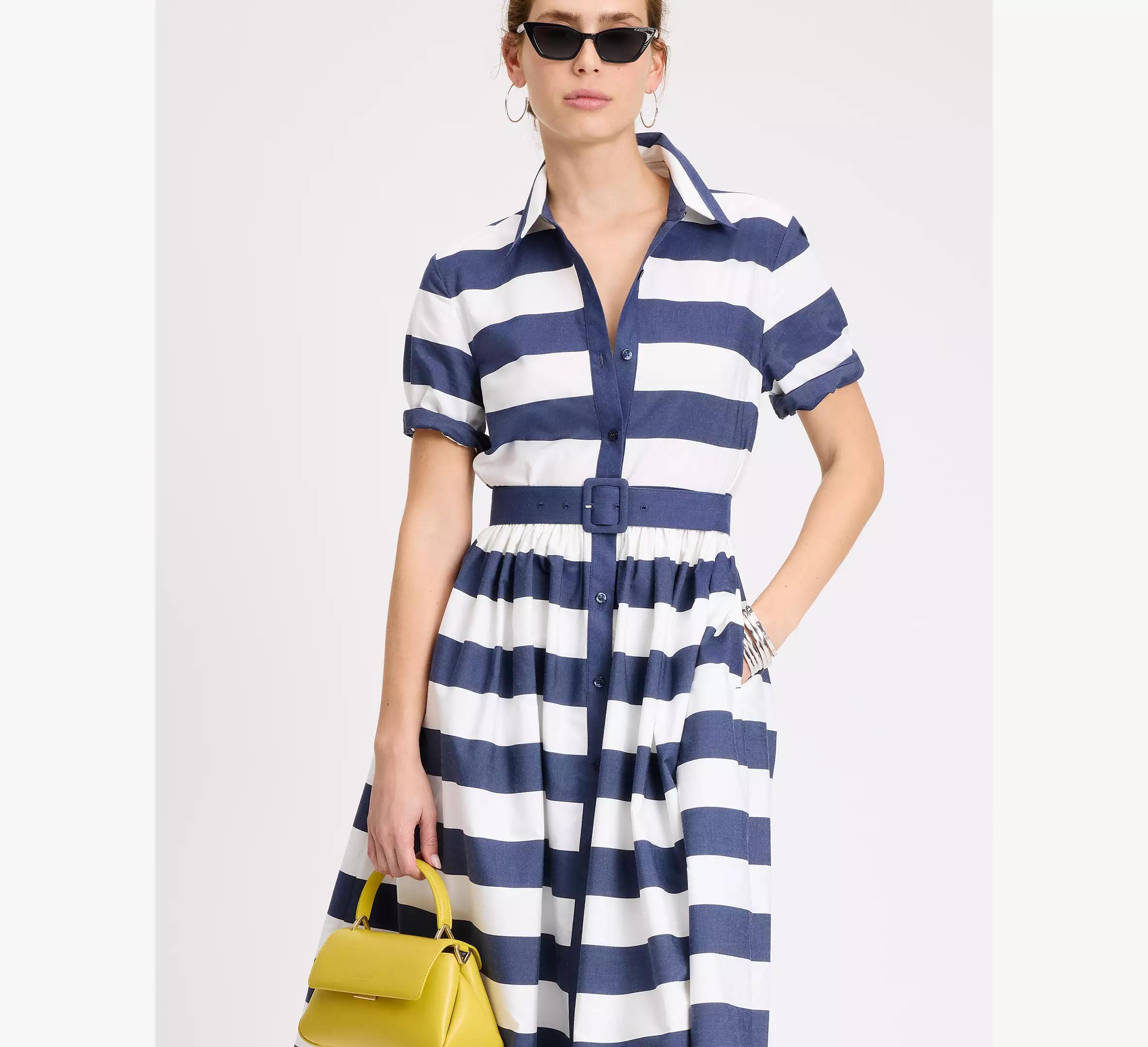 Sailor Stripe Shirtdress Product Image