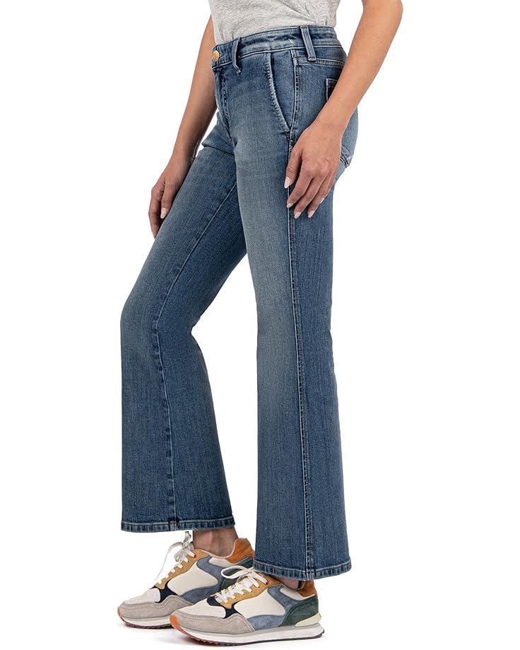 Kelsey High-Rise Fab AB Ankle Flare in Comprehensive Product Image