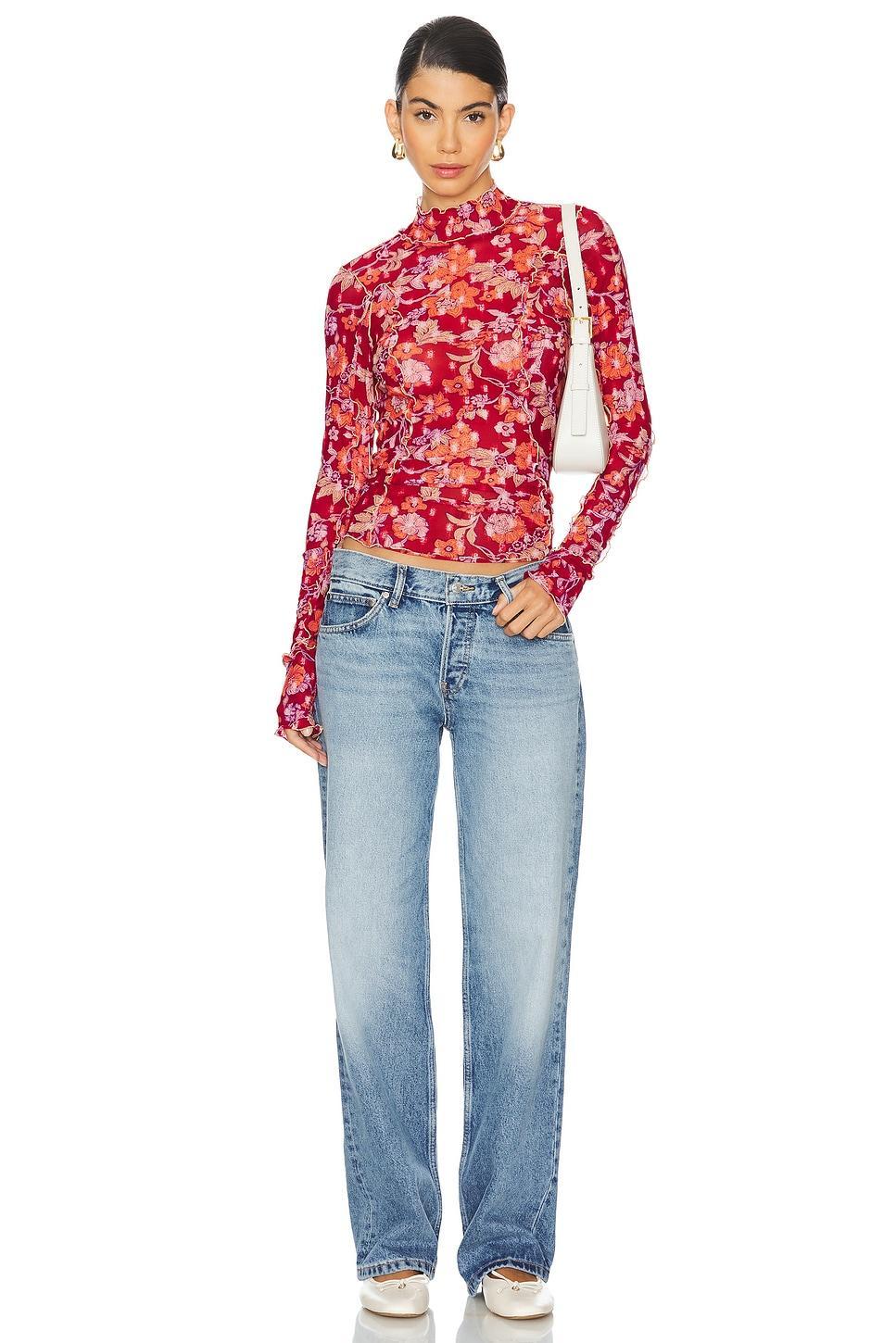 Charlie Mesh Top Free People Product Image