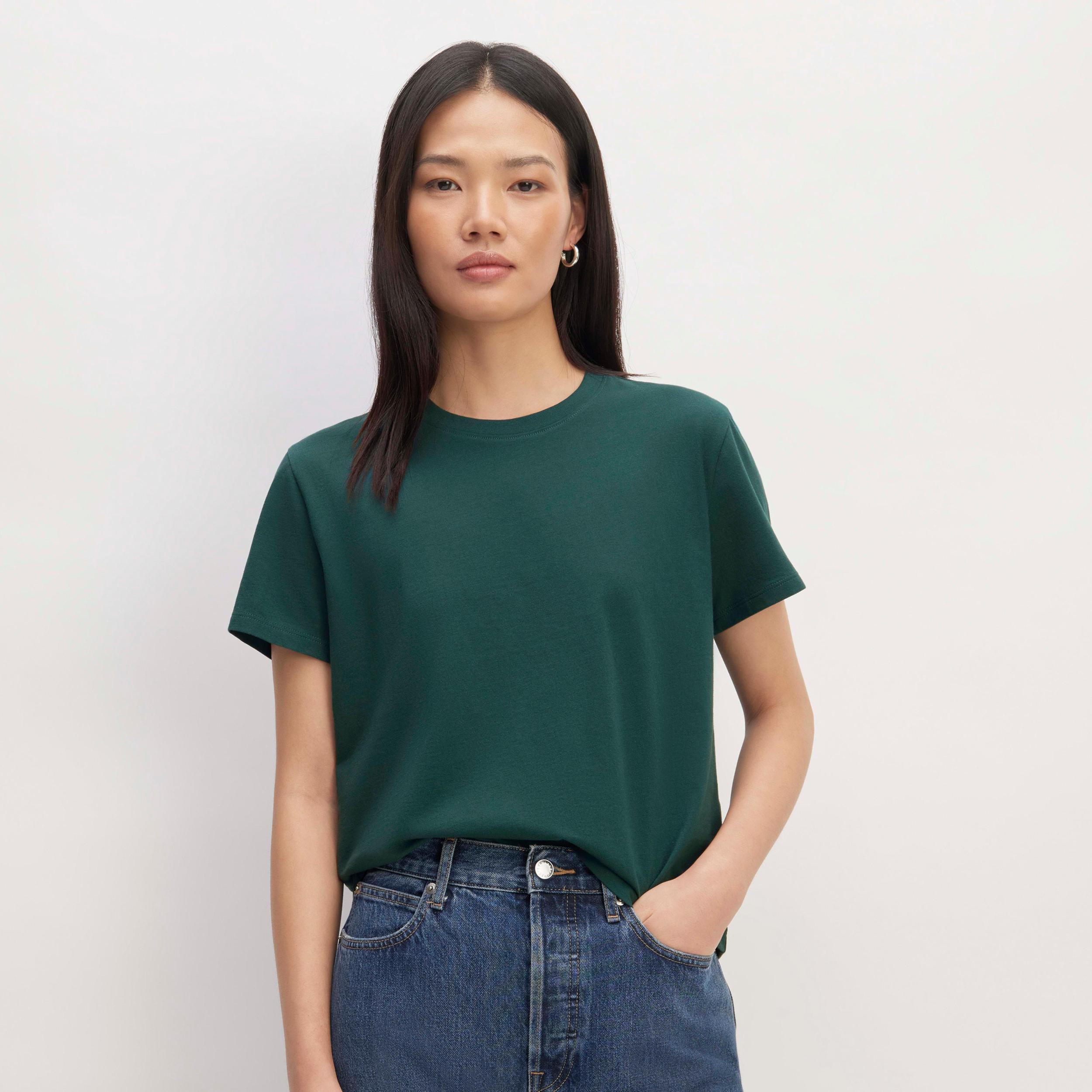 Womens Box-Cut T-Shirt in Essential Cotton by Everlane Product Image