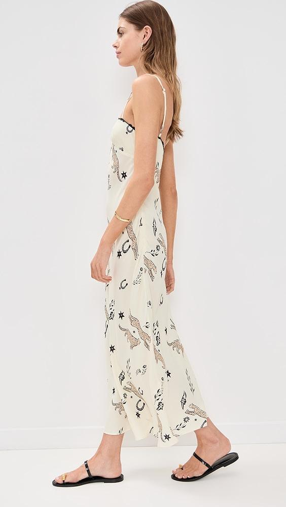 VRG GRL Cosmic Bias Cut Maxi Dress | Shopbop Product Image