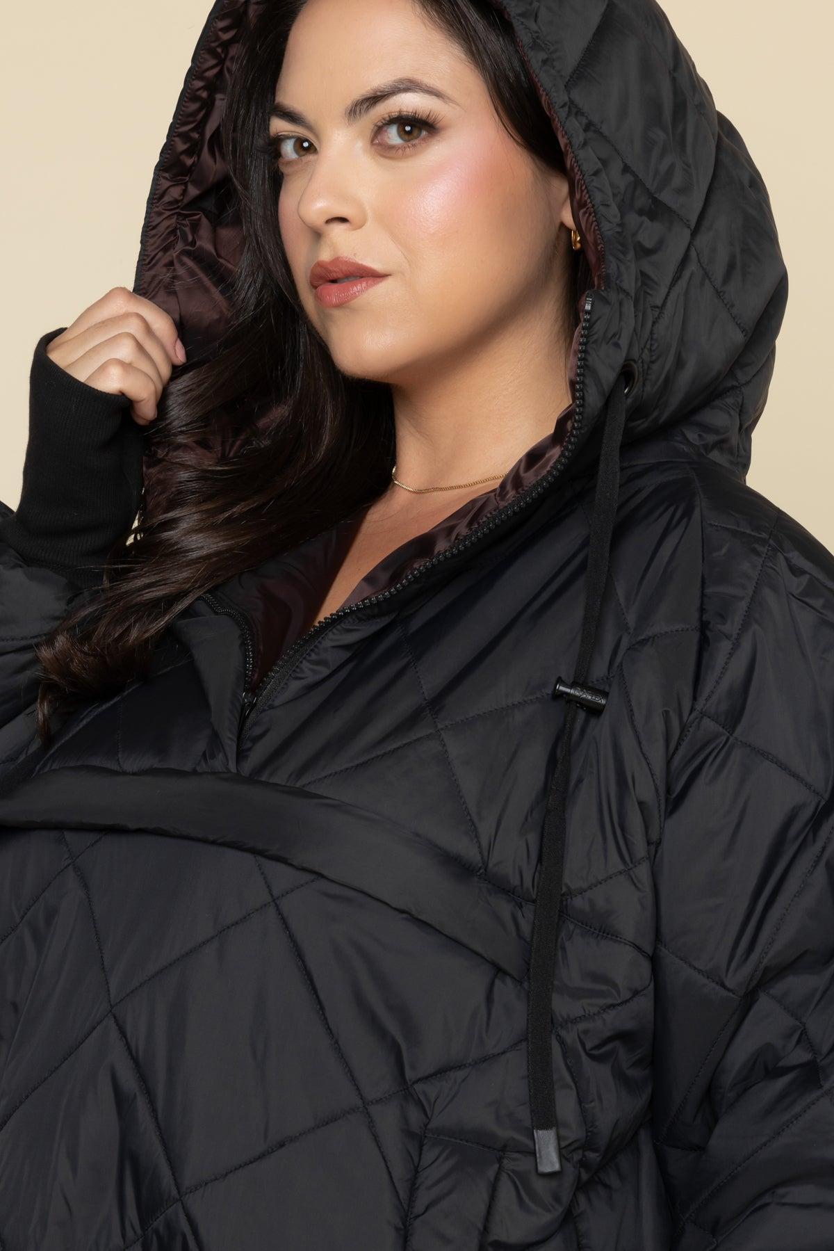 Pillow Packable Puffer Jacket - Crimson Product Image