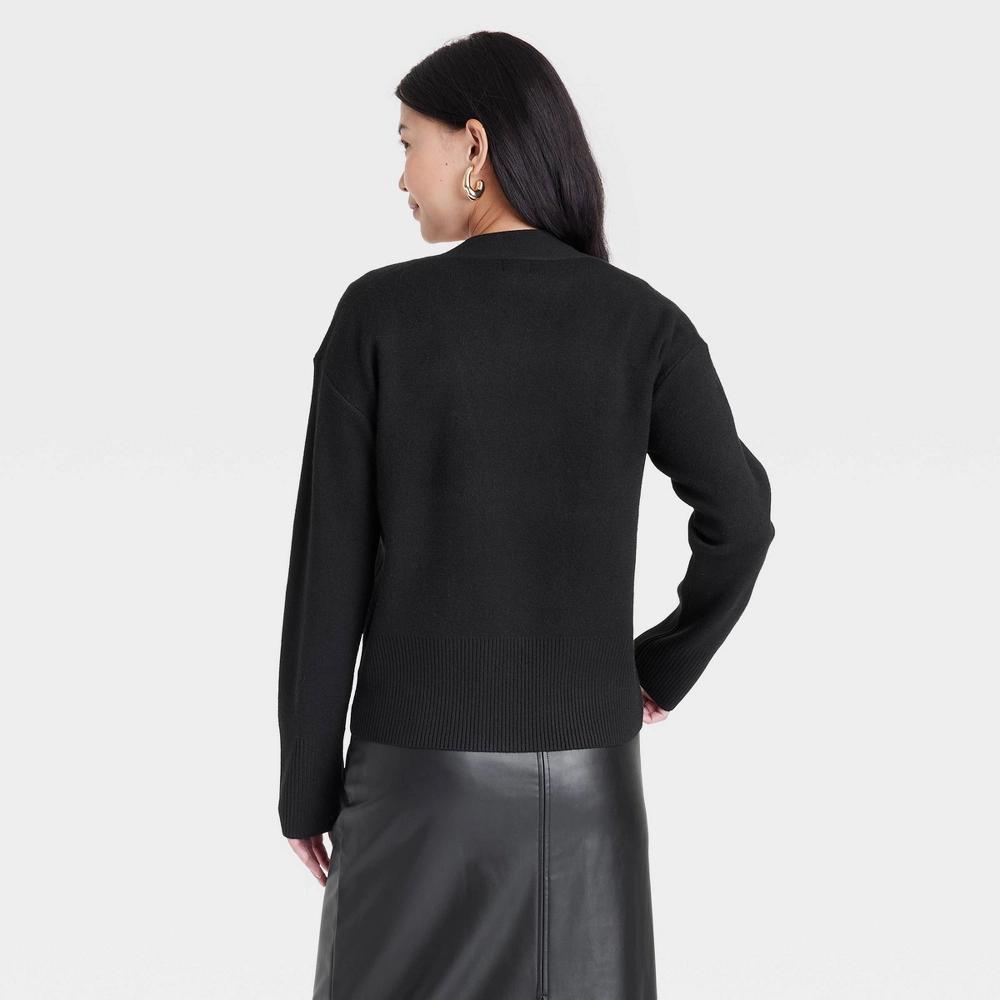 Women's Cozy Knit Everyday Cardigan - A New Day™ Product Image