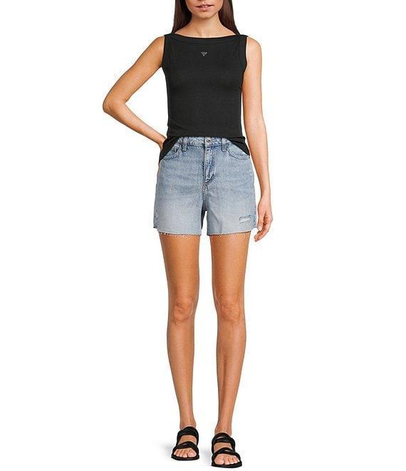 Guess Tina Sleeveless Rib Tank Top Product Image
