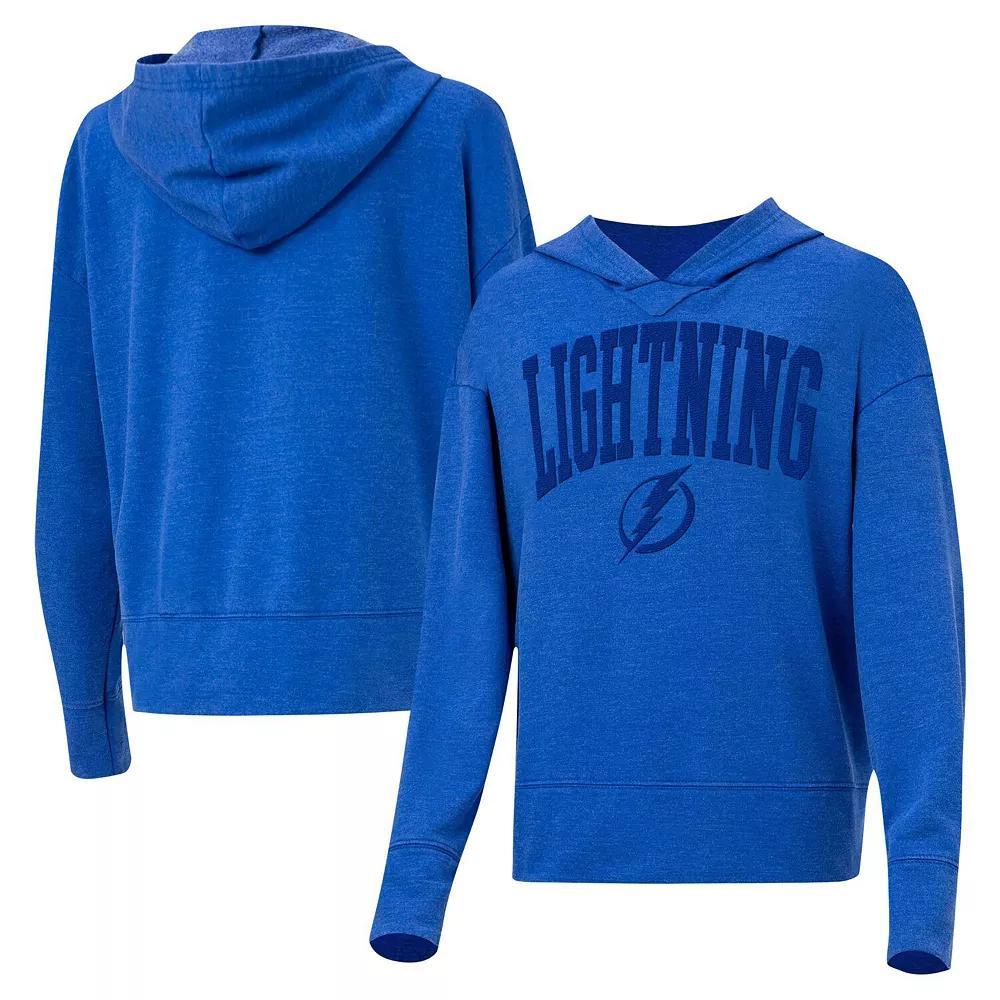 Women's Concepts Sport Blue Tampa Bay Lightning Volley Pullover Hoodie, Size: Large, Lgh Blue Product Image
