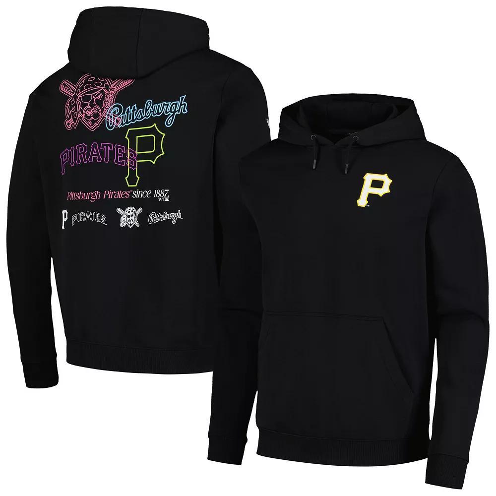 Mens Levelwear Pittsburgh Pirates Podium Vintage Pullover Hoodie Product Image